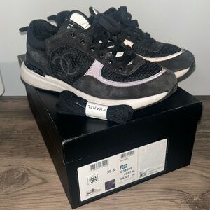 Chanel Suede Calfskin sneakers